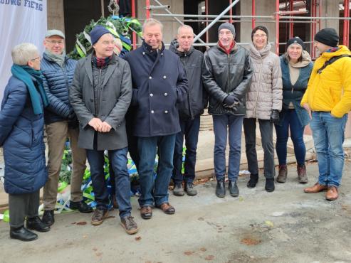 Richtfest in der Gotenburger Straße