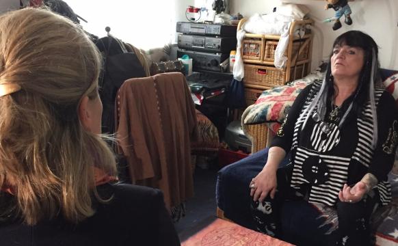 Bewohnerin im Interview