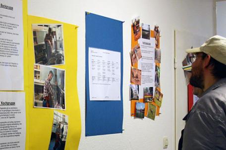 Fotos und Kurzbeschreibungen über die Möglichkeiten der Tagesstätte