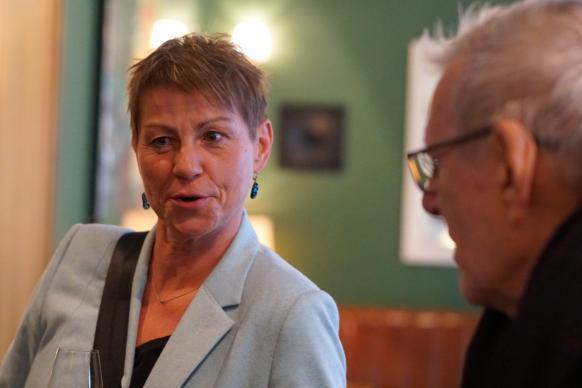 Elke Breitenbach und Hans Stoermer