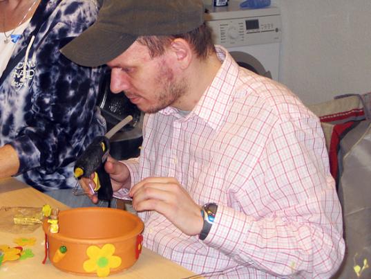 Arbeiten im Werkatelier