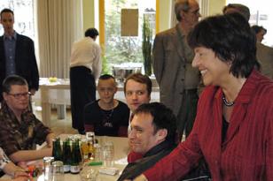 Bundesministerin Ulla Schmidt zu Besuch