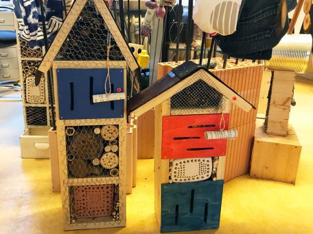 Unsere Insektenhotels