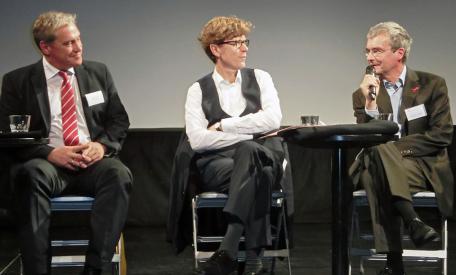 Während der Podiumsdiskussion