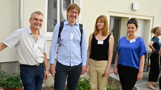 Erster Jahrestag in der Reuterstraße