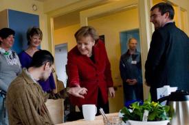 Besuch der Bundeskanzlerin