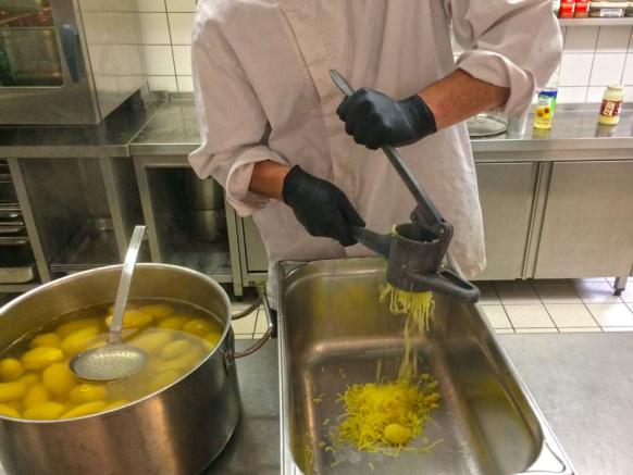 Kartoffeln verarbeiten