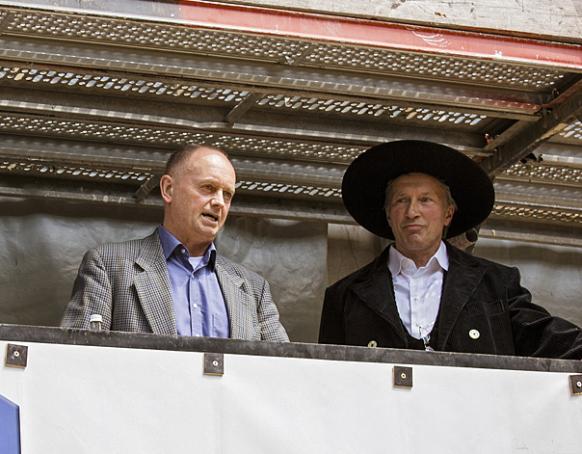 Ansprachen beim Richtfest