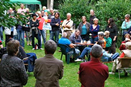 Erinnerungen und Perspektiven bestimmten die Ansprachen und Dialoge